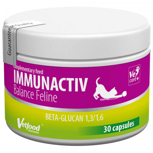 VETFOOD - Immunactiv Ballance Feline - Suplemento De Reforço De Imunidade